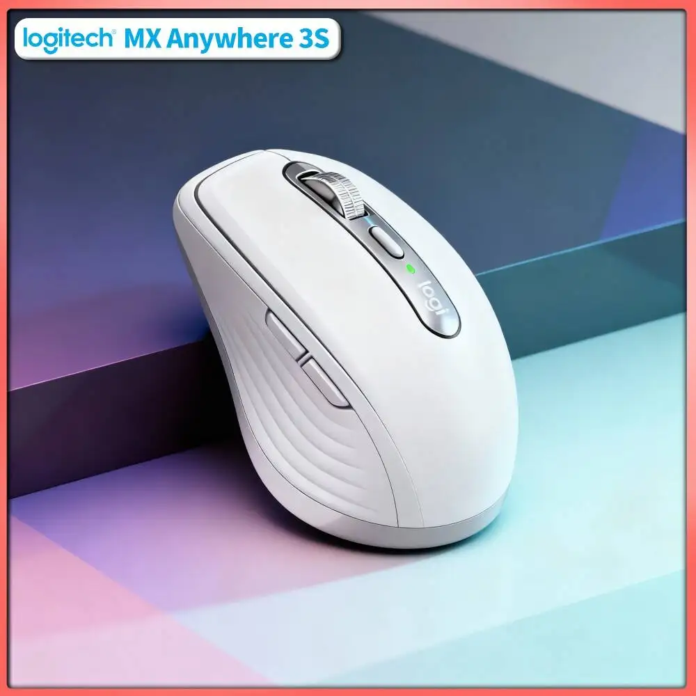 Creator MX Anywhere 3S - 8000 DPI, Hyper-Scroll Wheel, USB-C Cable, Multi-OS for Stationery Graphic Design Project Team