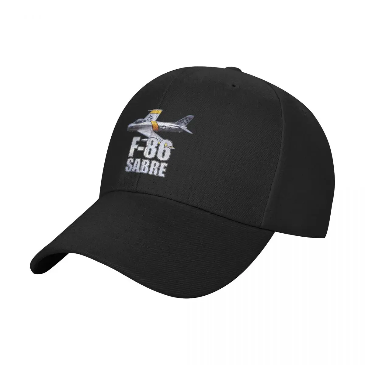 North American F86 Sabre Fighter Jet Illustration Baseball Cap Rugby sun hat Women's Hats For The Sun Men's