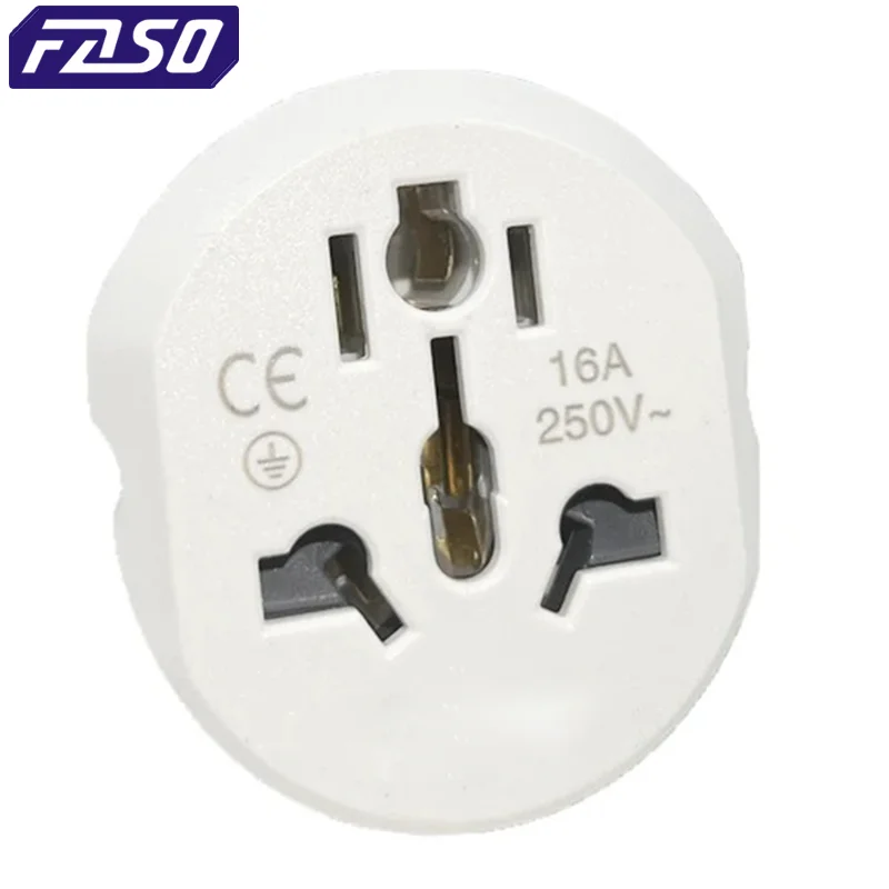 한국 EU 플러그 어댑터 16A 250V 여행용 어댑터 변환