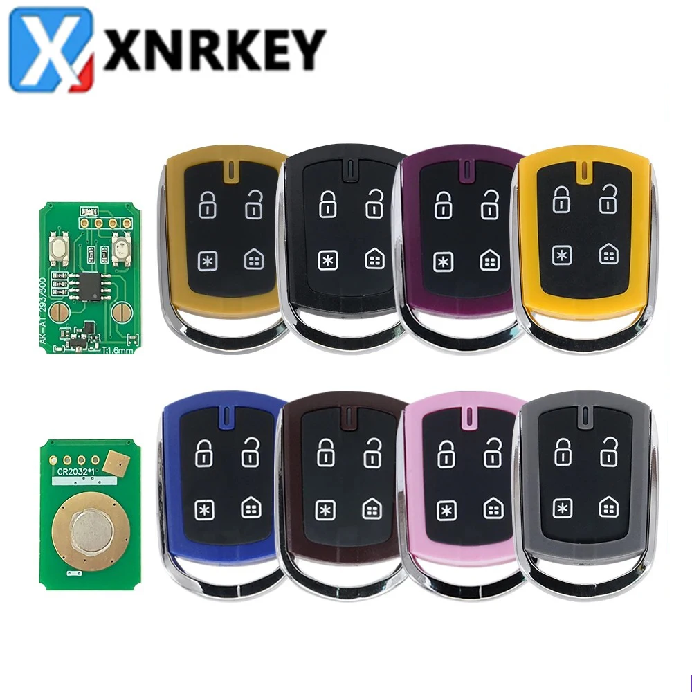 

XNRKEY For Brazil Positron DPN54 PXN54 Remote Key Alarm System, Double Program PX32/EX300 293/300 Complete Colorful Autokeysuppl