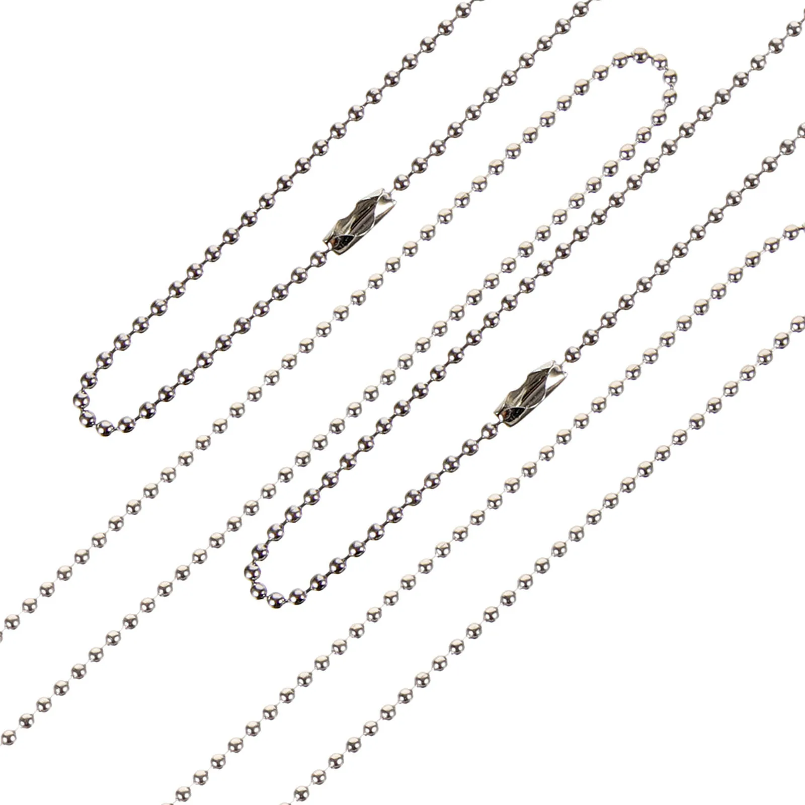 4 قطعة التيتانيوم الصلب حبة سلاسل قوي مستلزمات صناعة المجوهرات قلادة سوار الحرف سلسلة عدة حبة سلاسل سلسلة مجوهرات #4