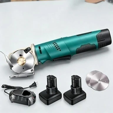Cordless Electric Fabric Scissors Portable Cloth Cutting Machine, Suitable for Fabric Leather Carpet Cardboard Cutting