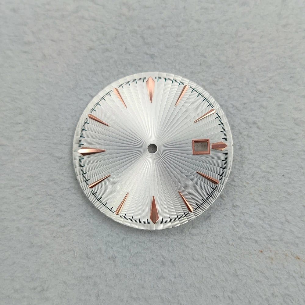 Cadran de montre NH35, Modification 36mm, pièces de montre automatiques, couleurs noir/nu/vert, cadran de haute qualité adapté au mouvement NH35 NH35A