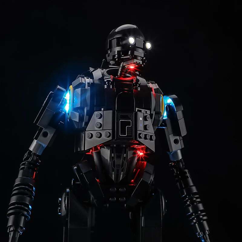 مجموعة إضاءة LED ممتازة يمكنك صنعها بنفسك لـ Lego 75343 (إضاءة LED فقط، بدون نموذج كتل) تفتيح إبداعيك