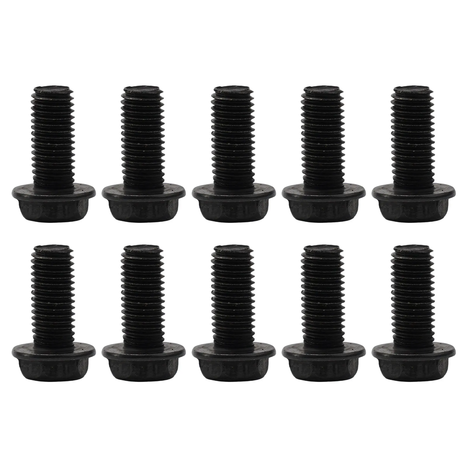 Exquisite Practical Brand New Screw Parts 10pcs Accessories Carbon Steel M8 M7 M6 For Cutting Machine Hex Flange