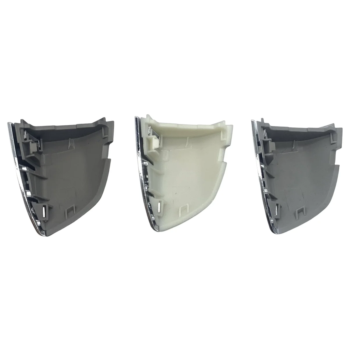 Крышка замка передней левой дверной ручки, хромированная 17А 837879 AGRU для VW Jetta MK7 2018-2024 Накладка наружной ручки, черная