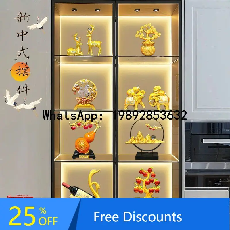 

XL Wine Cabinet Ornament Living Room Entrance Decoration Light Luxury High-End Premium Feel