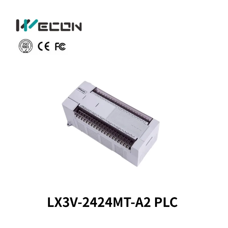 Wecon IIoT learning package PI3070ig-C HMI+LX3V-2424MT-A PLC+VD2L-010SA1D 0.4kW Servo kit(include 3m cables); Dynamic braking