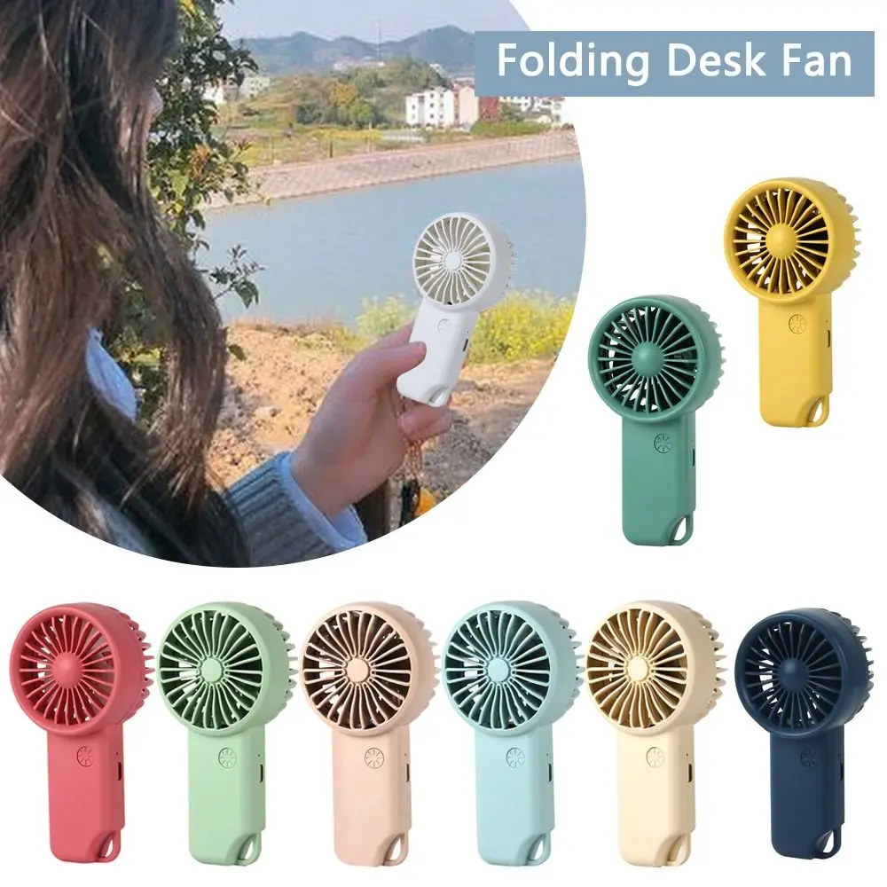 Mini USB Cooling Pocket Fan Air Cooler Folding Desk Fan Hand-held Cooler