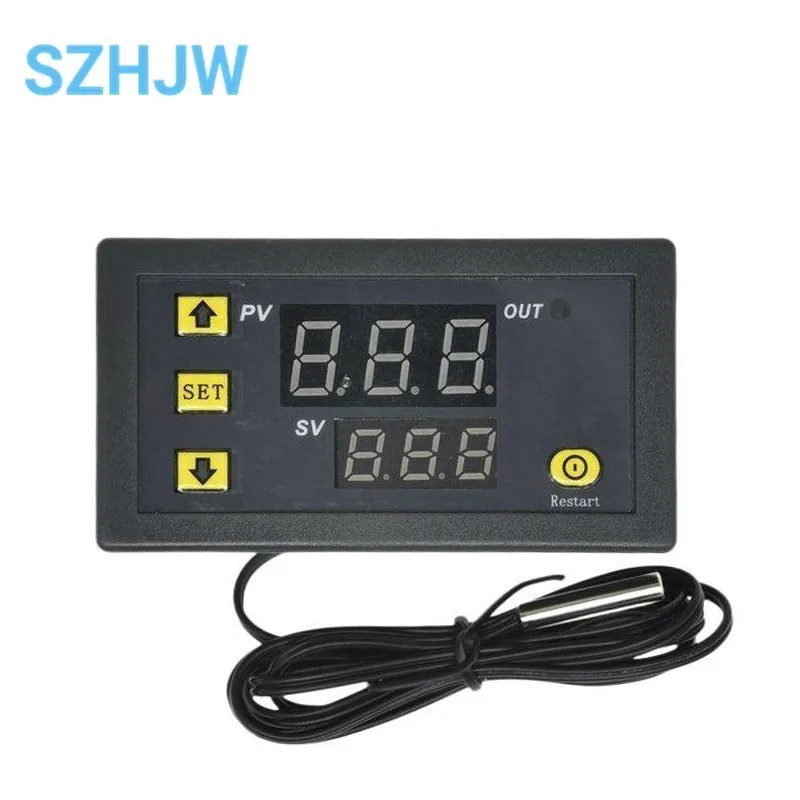 W3230 Digital Temperature 12V 24V 220V Thermostat Regulator Heating Cooling Control Thermoregulator