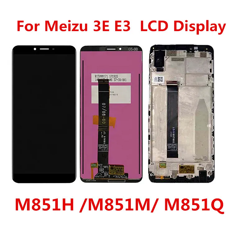 

5.99 For Meizu 3E E3 M851Q M851H M851 LCD Displaytouch Screen Digitizer Assembly Replacement Accessories for Meizu E3 M851M LCD