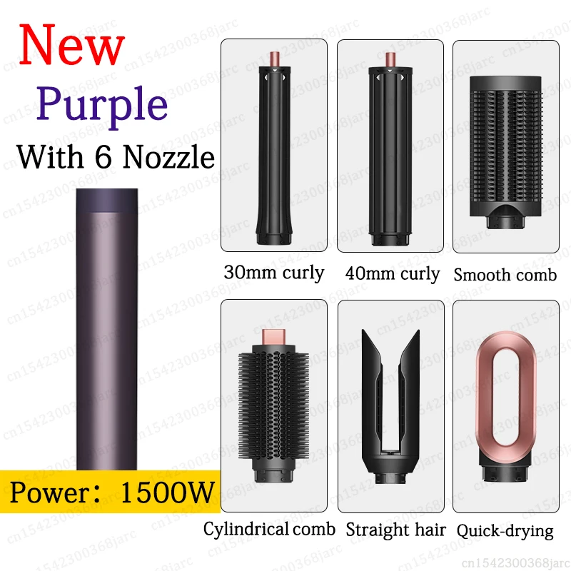SenCiciMen X9 Multi Hair Styler Krultang Haar Heteluchtborstel Curling Barrel Föhn Salon Professionele Krullend Haar Styler