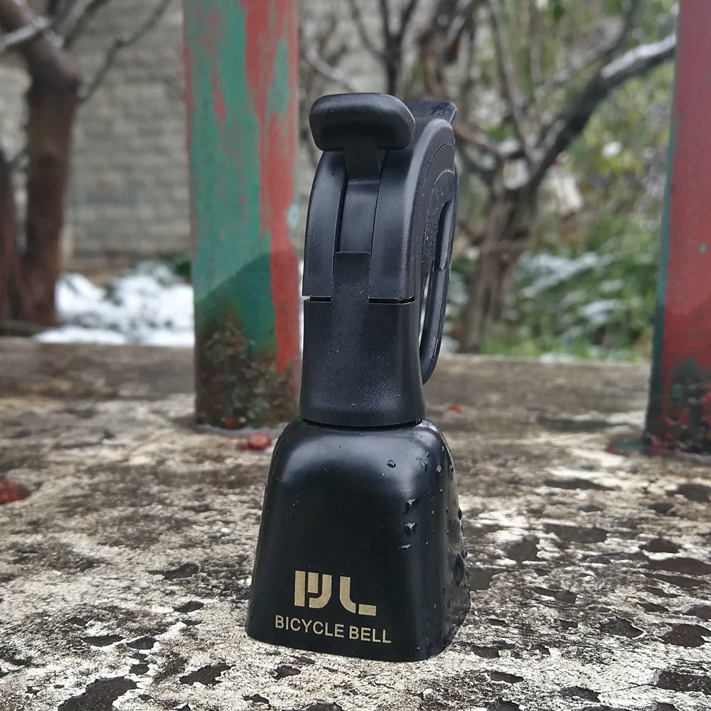 Hot  Outdoor Bicycle Bell Bike Bull Bell Horn Bicycle Accessories for Mountain Balance Bike Black - view 4