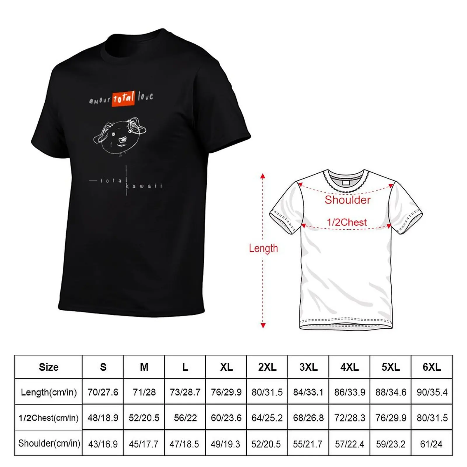 total kawaii 1 T-Shirt cheap stuff vintage men clothes