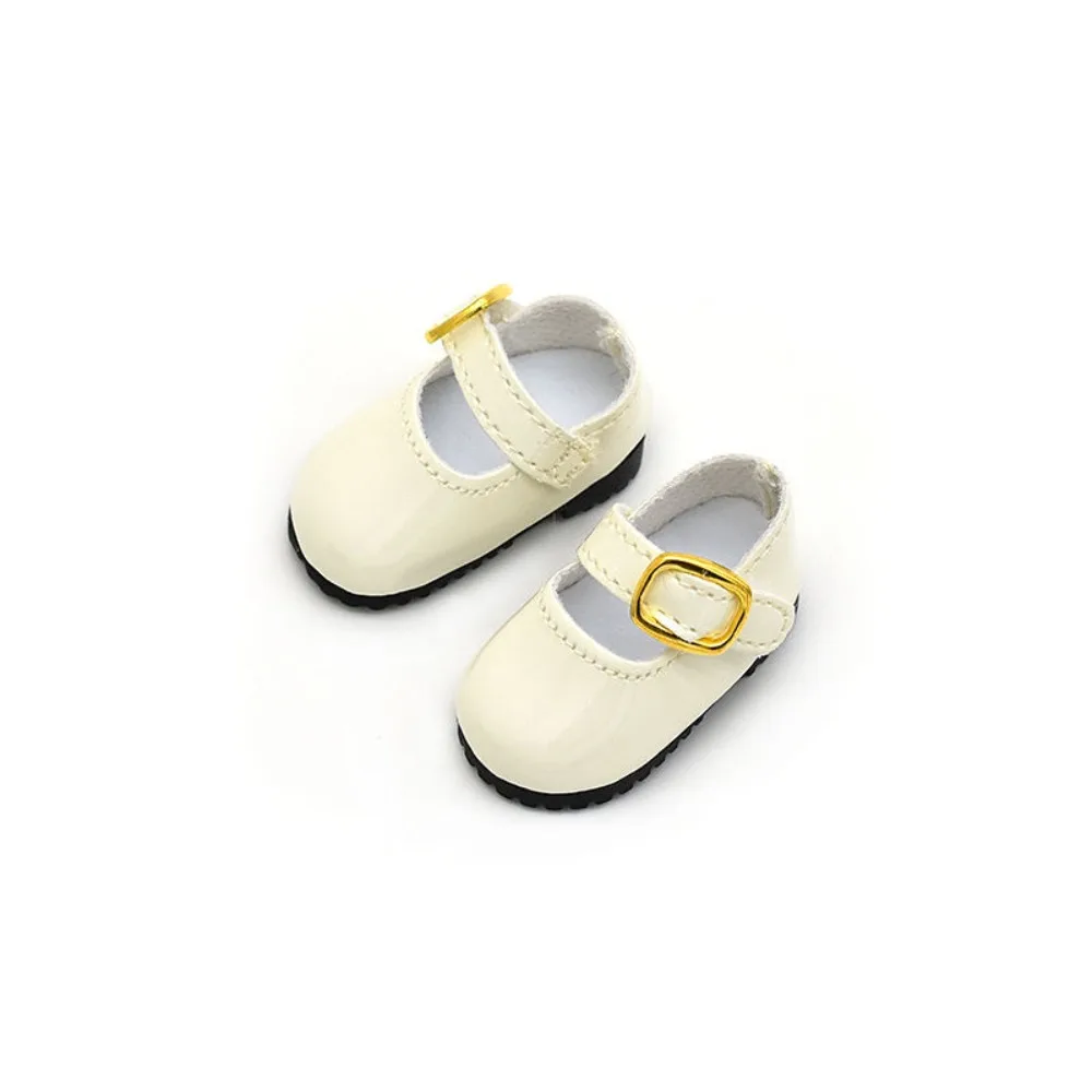 6 Points BJD Shoes For Fat Body Dolls Feet Length 4CM Dolls Small Leather Shoes Sneakers Accessories DIY Toys