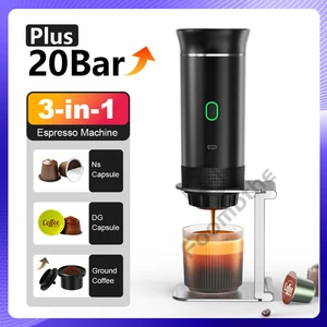 Máquina de café de café espresso de eléctrica inalámbrica para cafetera para acampar para automóvil 8 Mejor fabricante de ventas - №4