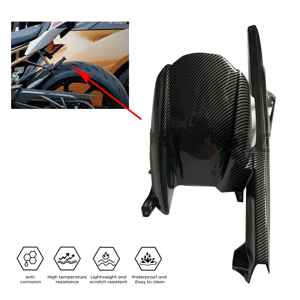 ل BMW S1000RR S1000R 2019 2020 2021 2022 2023 واقي الطين الخلفي سبلاش الحرس سلسلة غطاء الجانب غطاء دراجة نارية هدية اكسسوارات