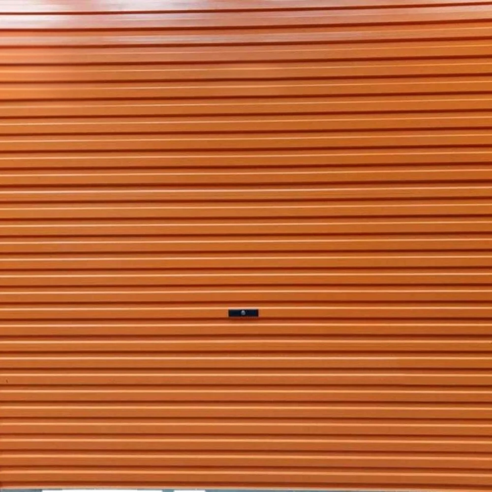 Automatic Manual Factory Steel Rolling Shutter Doors With Pu Foam Rolling Shutter Door