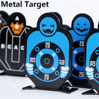 Slingshot Stainless Steel Target Soft Bullet Gun Target Shooting Practice Metal Iron Toy Targets Slingshot Accessories