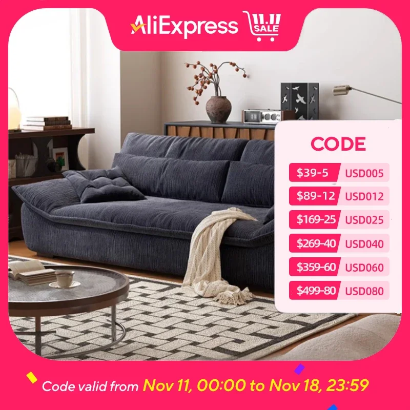 

Adjustable Back Convertible Sofa European Latex Adults Double Living Room Sofas Bed Bedroom Puffs Canape Salon Furniture