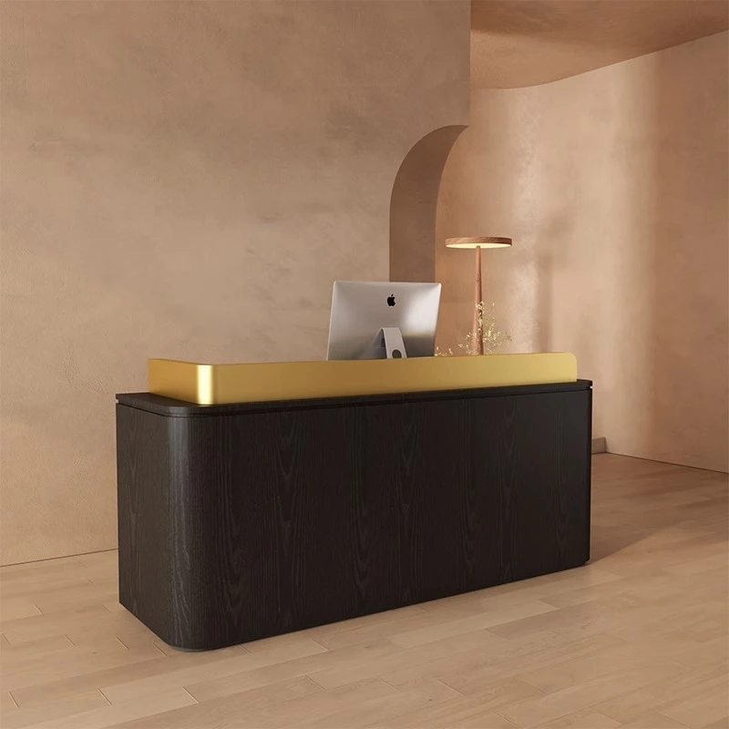 

Salon Modern Reception Desks Welcome Minimalist Aesthetic Restaurant Reception Desks Company Stands Bureau Trendy Furniture