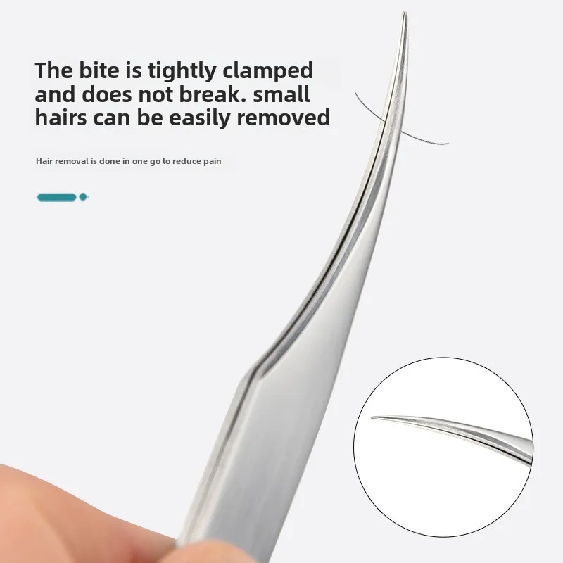 ملقط تمديد رموش ريشة دولفين ، مشبك زهور عالي الدقة ، أدوات تجميل