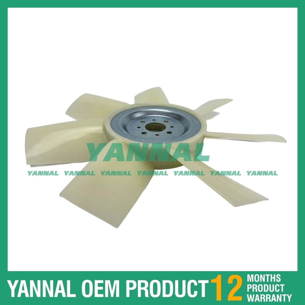 Fan Blade 600-625-0415 600-625-0410 voor Komatsu 3D95 motoronderdelen