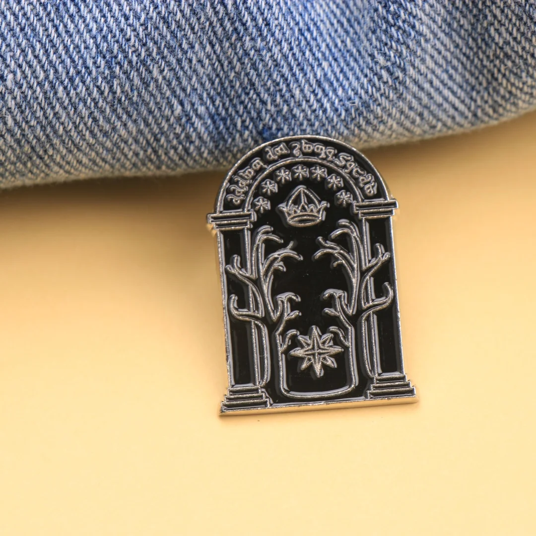 Crown & Tree Punk Enamel Pin - Cartoon Lapel Badge for Backpack DIY Jewelry Gift
