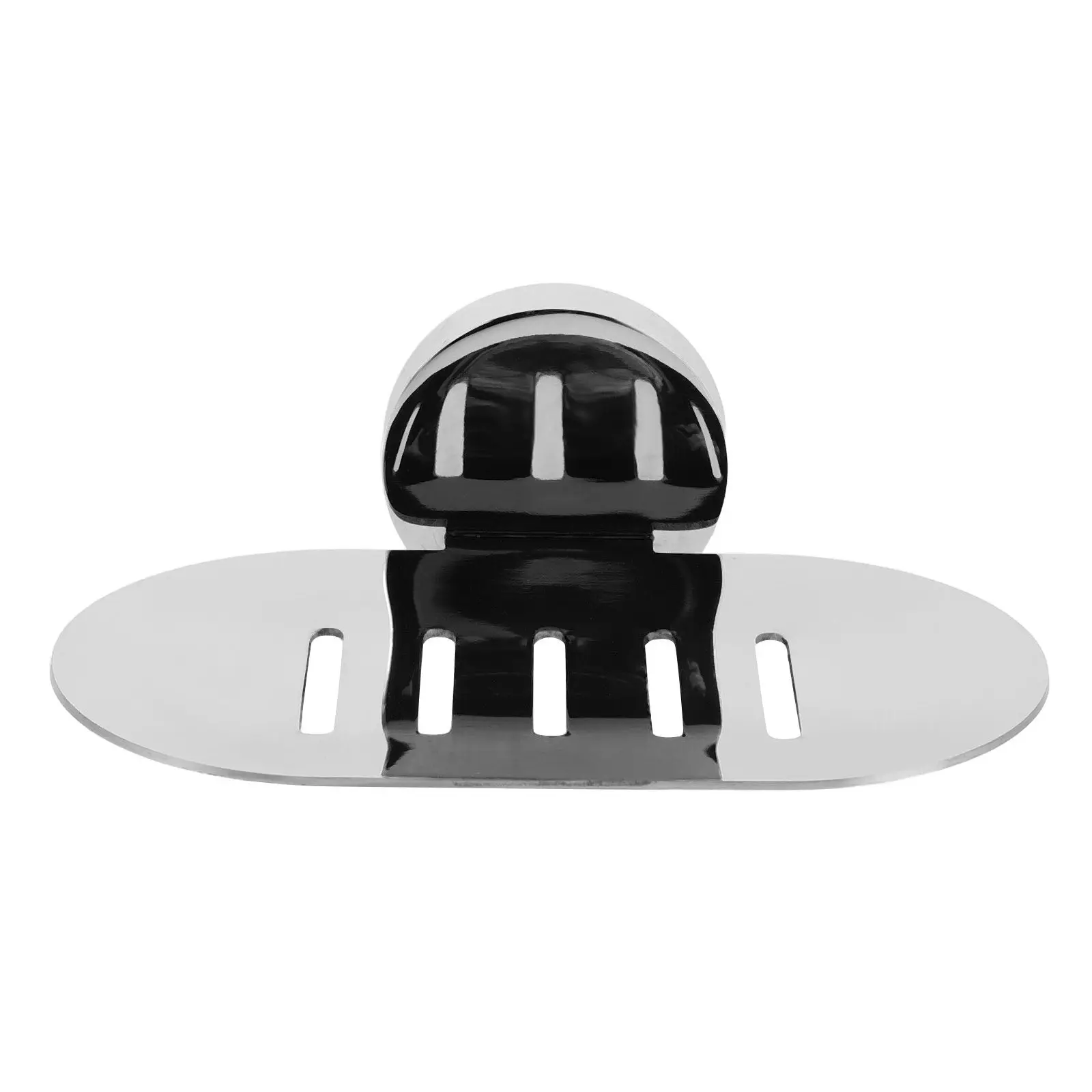

Wall Mounted Drainable Soap Dish Stainless Steel Black Shower Soap Holder Saver Rustproof Bathroom Kitchen Sink Bathtub