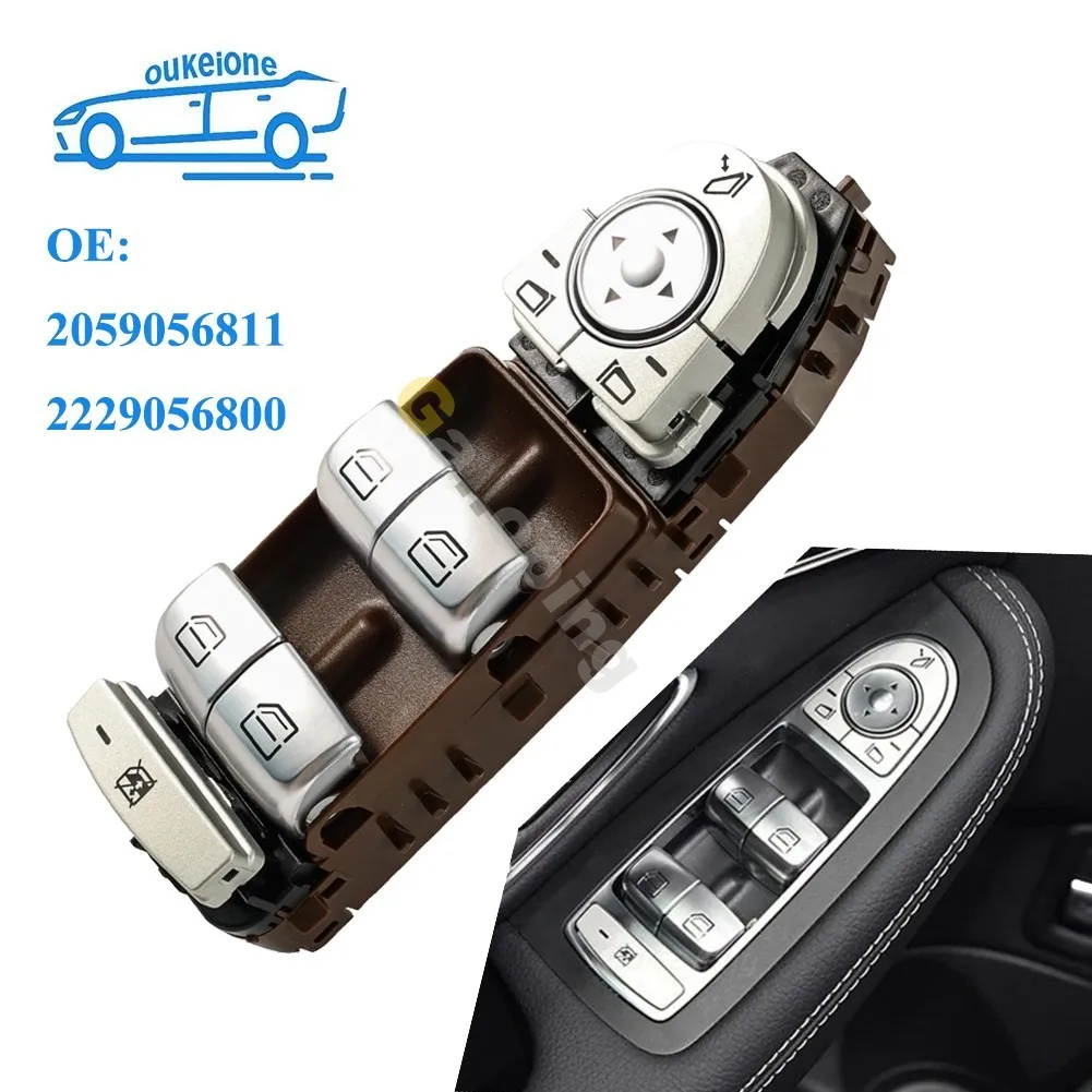 

For Mercedes Benz C300 GLC300 W213 W222 Electric Power Window Control Switch Button Car Accessories 2059056811 2229056800