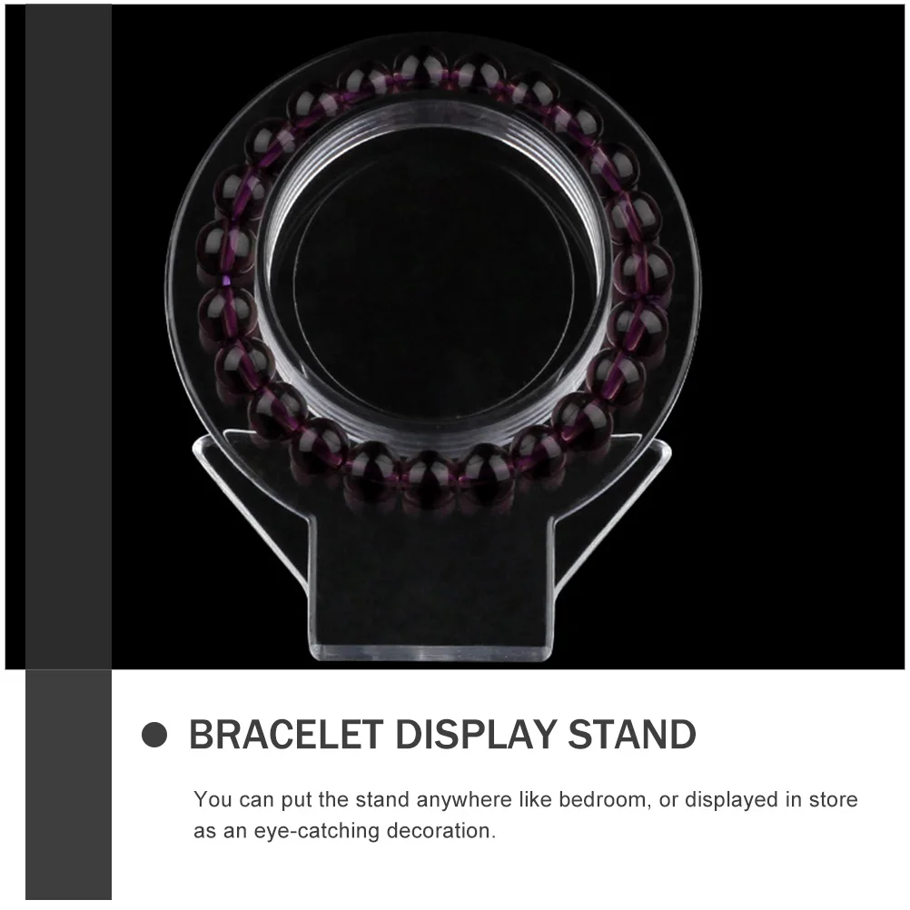 

Cost Effective Acrylic 4Pcs Bracelet Display Rack Jewelry Watch Stand Hand Chain Accessories Organizer Showing Stand 4PCS