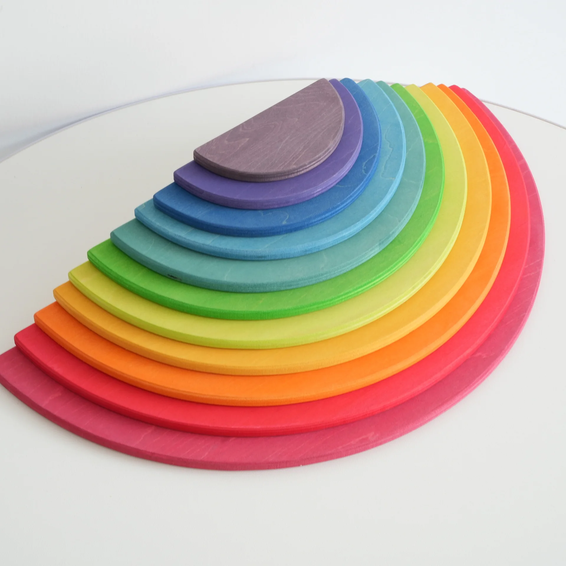 

Деревянные строительные блоки-радуга для детей: креативный набор для развития цветовосприятия