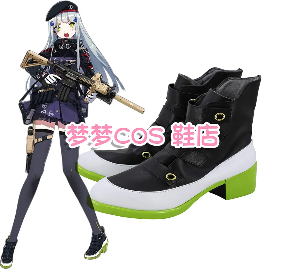 

Обувь для косплея Game Girls' Frontline Hk416, ботинки, аксессуары для костюма на Хэллоуин, реквизит