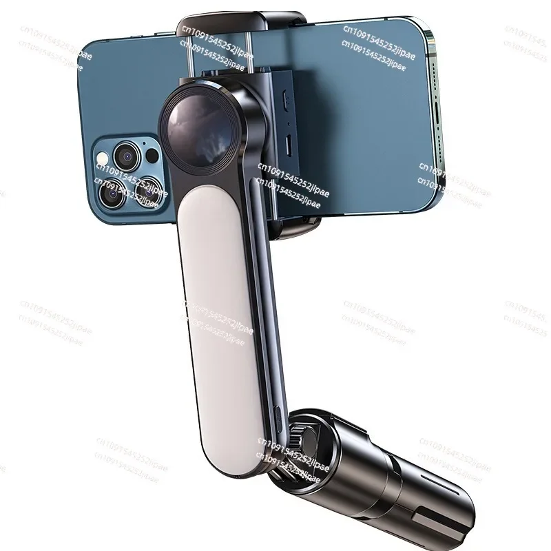 New Mini Multi-functional Aluminum Alloy Mobile Phone Smart Live Stabilizer, Outdoor Handheld Anti-shake Balance Gimbal