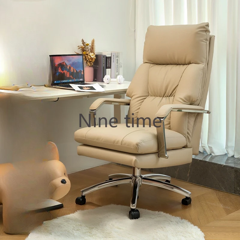 

Office Desk Chair Meeting Gamer Pc Luxury Lazy Leg Rest Vanity Computer Armchair Bedroom Ergonomic Work Comtable Furniture