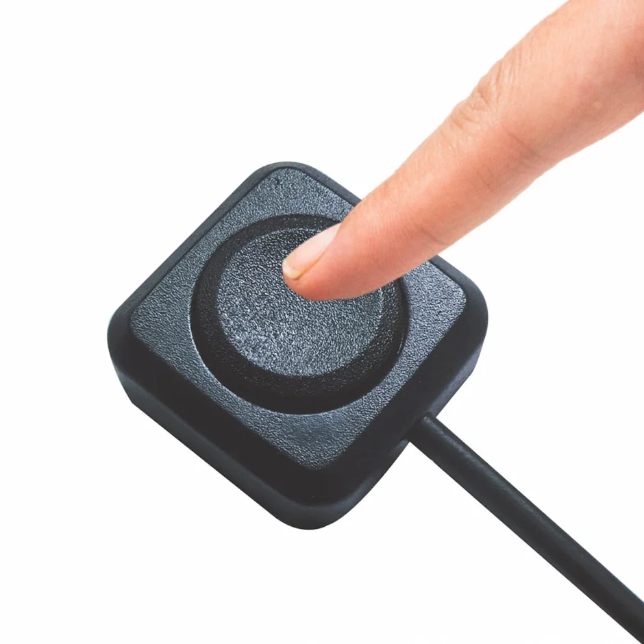 QXNY Momentary Drukknop aan Uit Schakelaar Zwart Plastic 12V 24V Auto Alarm Knop DIY Zaklamp Surface Mount mini Knop Schakelaar