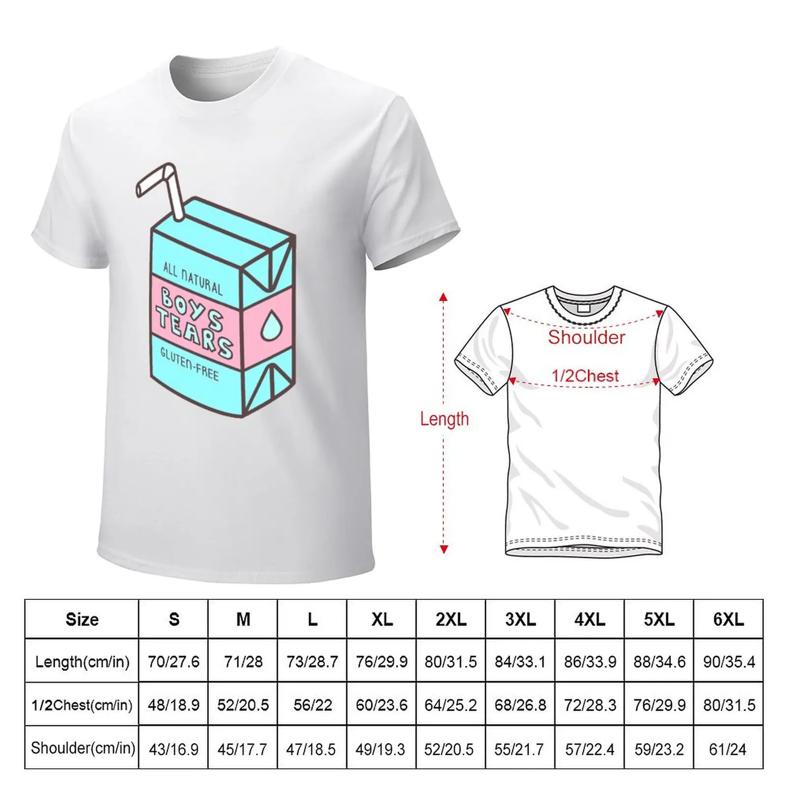 Boys Tears Juicebox T-Shirt anime oversizeds mens workout shirts