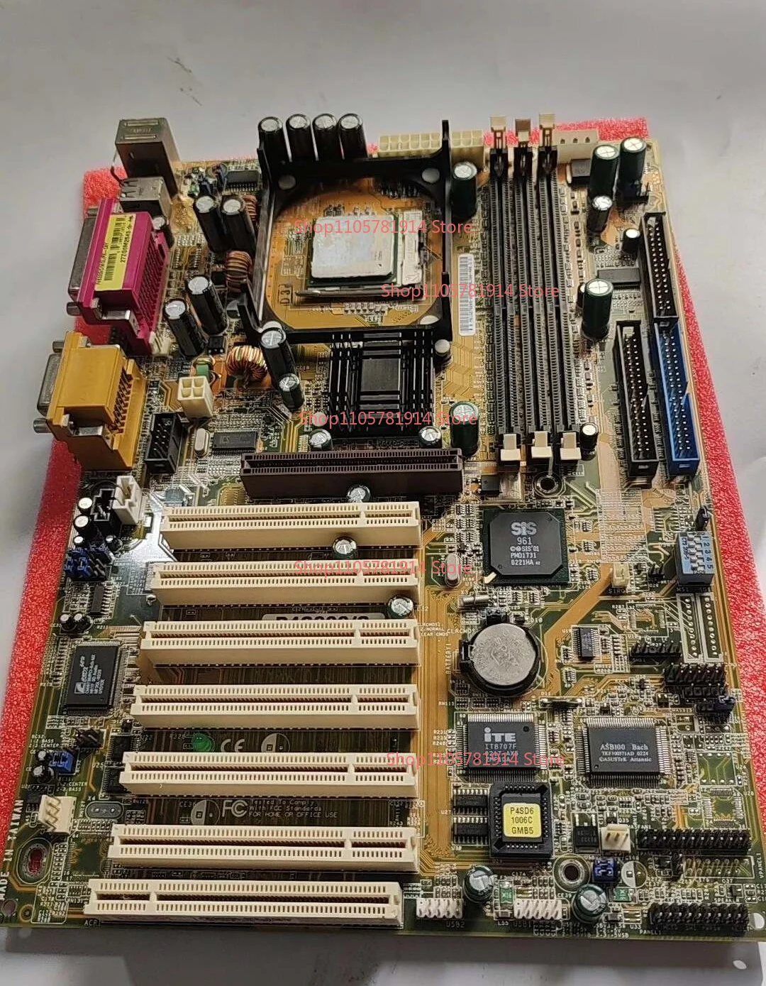 For ASUS P4S333/C Industrial Control Large Board with 7 PCI Slots, Send CPU Memory Stick