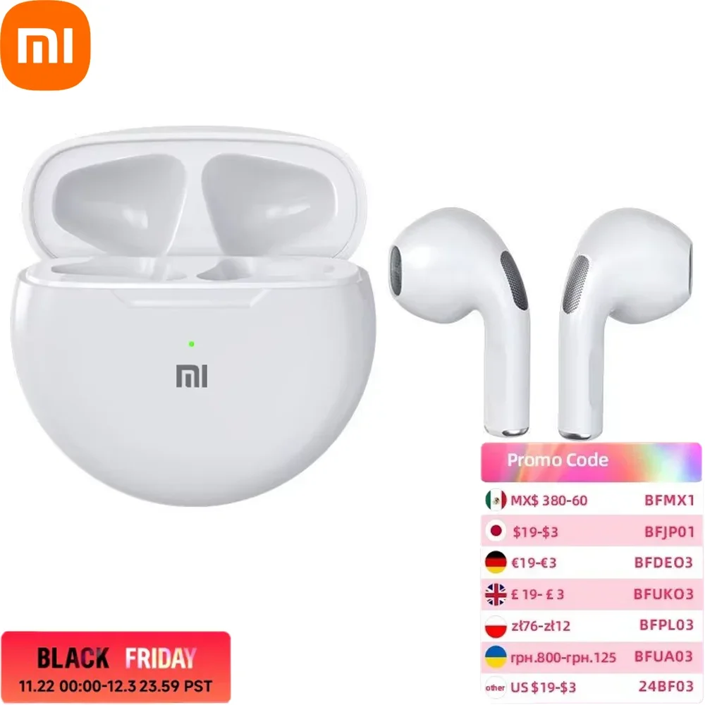 Xiaomi Mini TWS Wireless Earphones Bluetooth With Mic Fone Earbuds Waterproof Music Sports Headset For Smart Phone Headphone