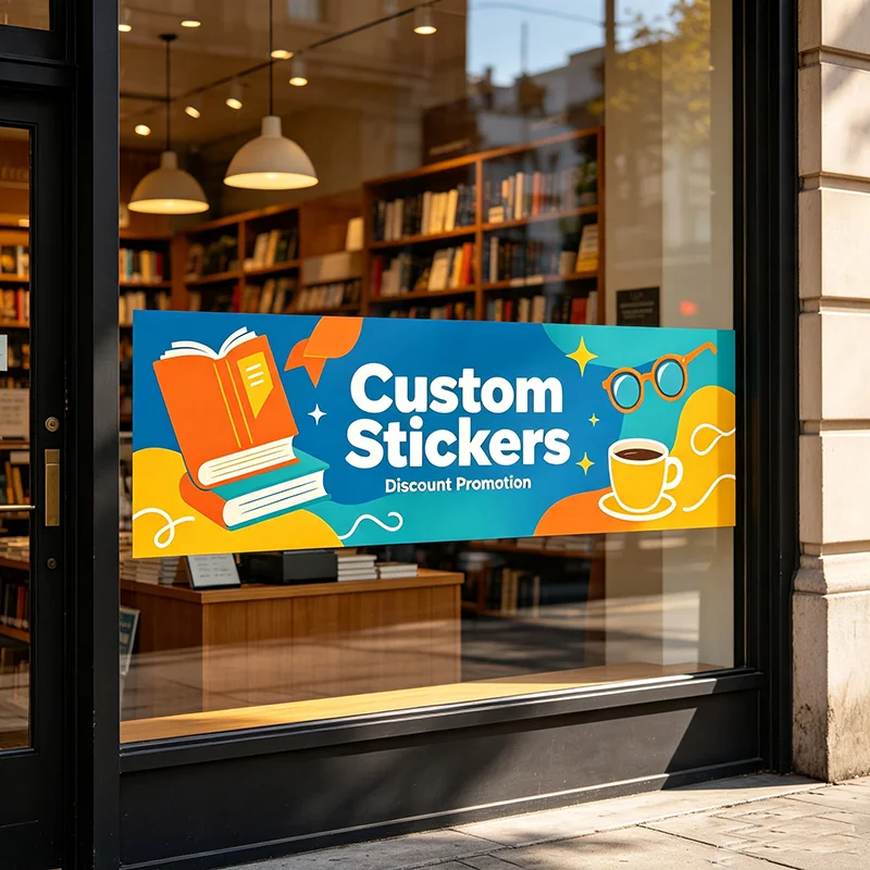 Any Size 100cm Custom Stickers Suitable Hotel Supermarket Bookstore Beauty salon Staircase step stickers Business Activities