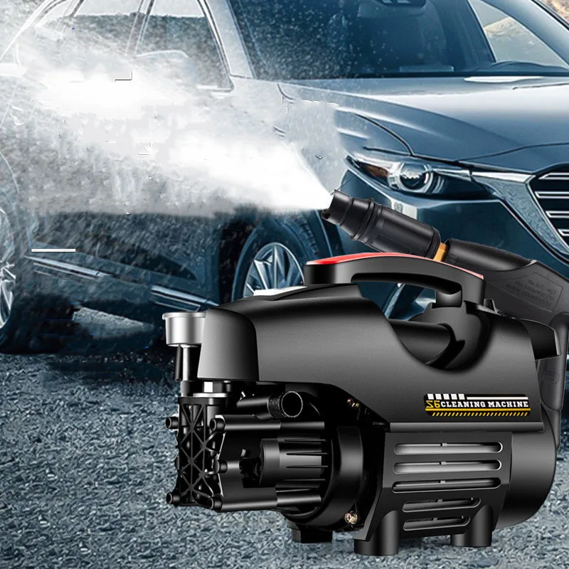 Home automatic high pressure car wash machine car cleaning water gun portable mobile small high-pressure washing machine