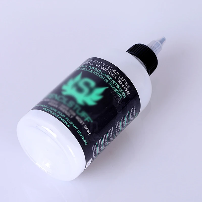Tattoo Transfer Gel Solution, Stencil Application Gel Works Great for Carbon and Marker Stencils, Tattoo Stencil Gel, 8OZ 250ml
