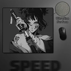 Samurai E-Sports Gaming Mouse Pad Ultrafine Surface Balance Game Professional FPS Mousepad Gamer Desk Mat 45*40cm Mouse Mat