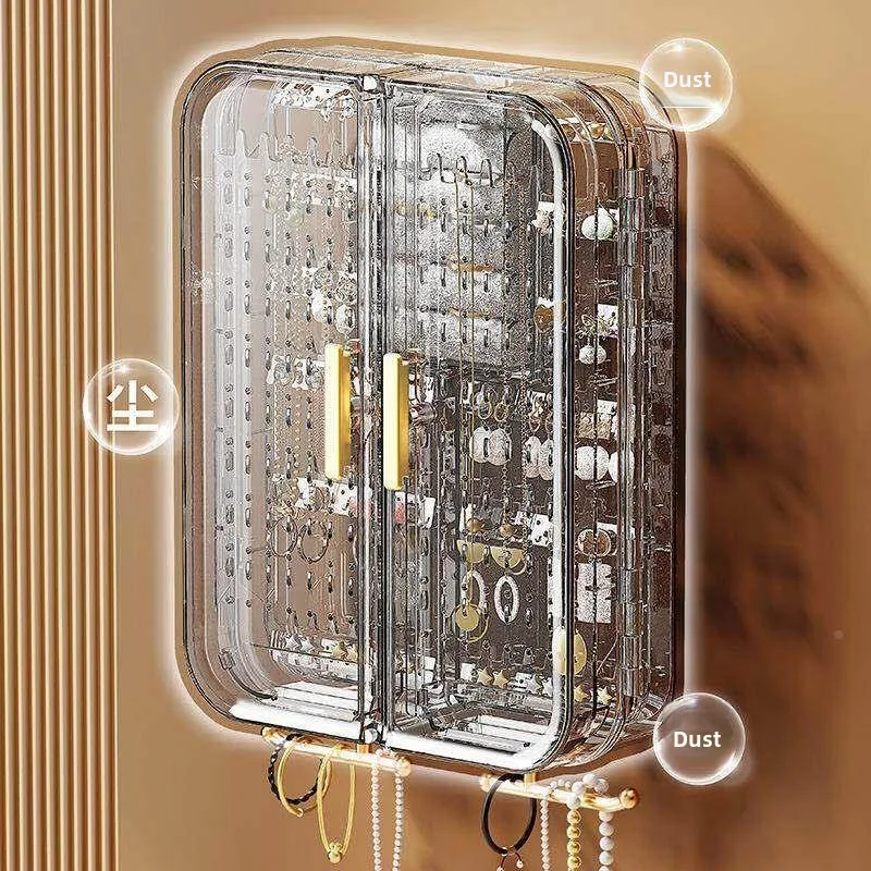 large-capacity-wall-mounted-multi-functional-jewelry-storage-box-earring-necklace-ear-decor-high-end-elegant-accessory-stand