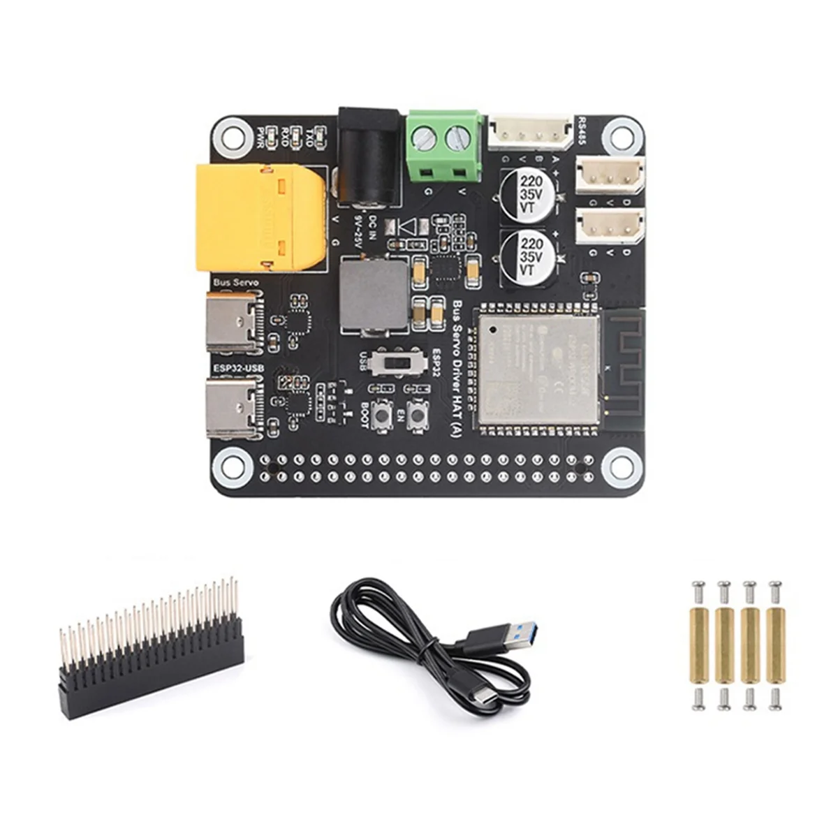 Módulo de placa de servocontrolador de Bus serie ESP32, WIFI incorporado, Bluetooth, compatible con ESP-NOW para autobús de la serie RSBL