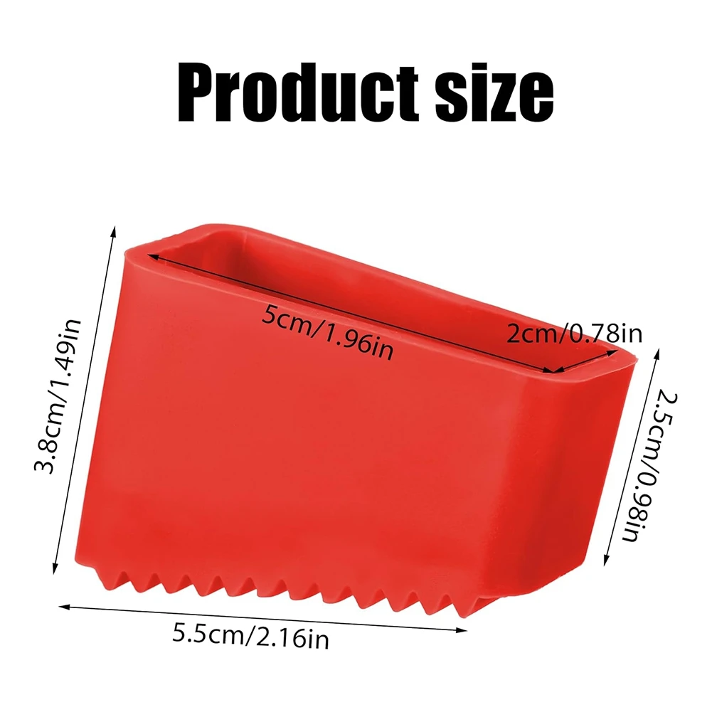 미끄럼 방지 스텝 사다리 다리 커버, 다목적 사다리 다리 커버, 고무 발 패드, 단열 발 슬리브, 4 개