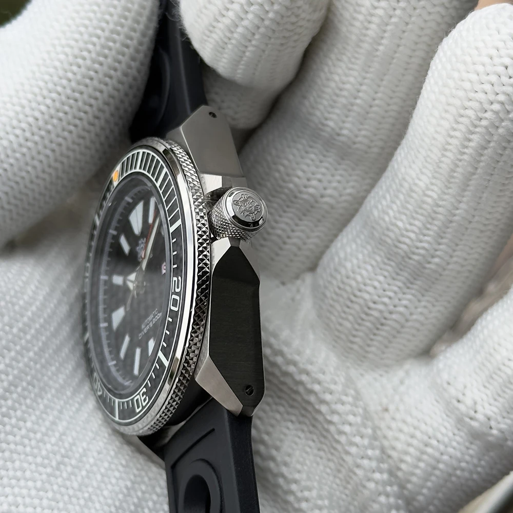 STEELDIVE SD1961 43.8mm Automatic Diver Watch 200m Waterproof
