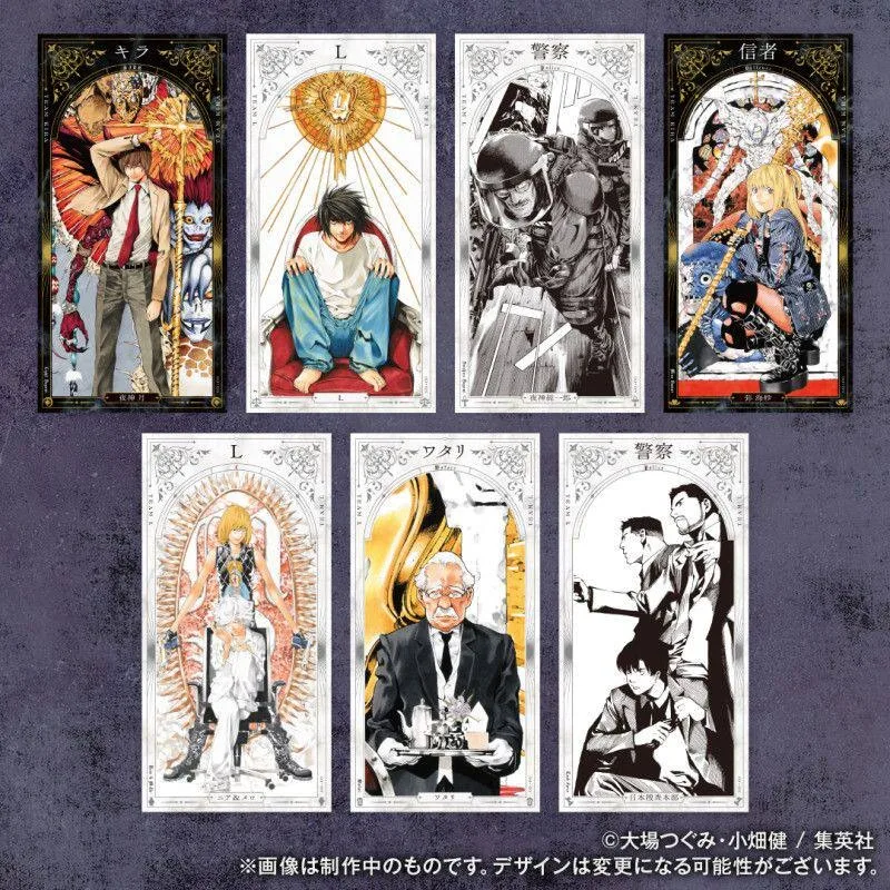 Death Note Anime Merchandise Board Game Cards 4-6 Player Identity Deduction Light Yagami L Lawliet Chinese Misa Amane Mello