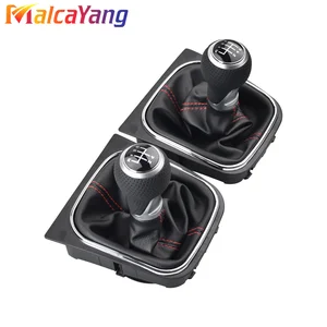 Auto bewegender Hebelstift, 5 6 Geschwindigkeiten, Stiefelabdeckung, VW Volkswagen Golf 5/6 Mk5/6 Scirocco (2009) Octavia 10 Hauptverkauf Gold Golf 2008 - №8