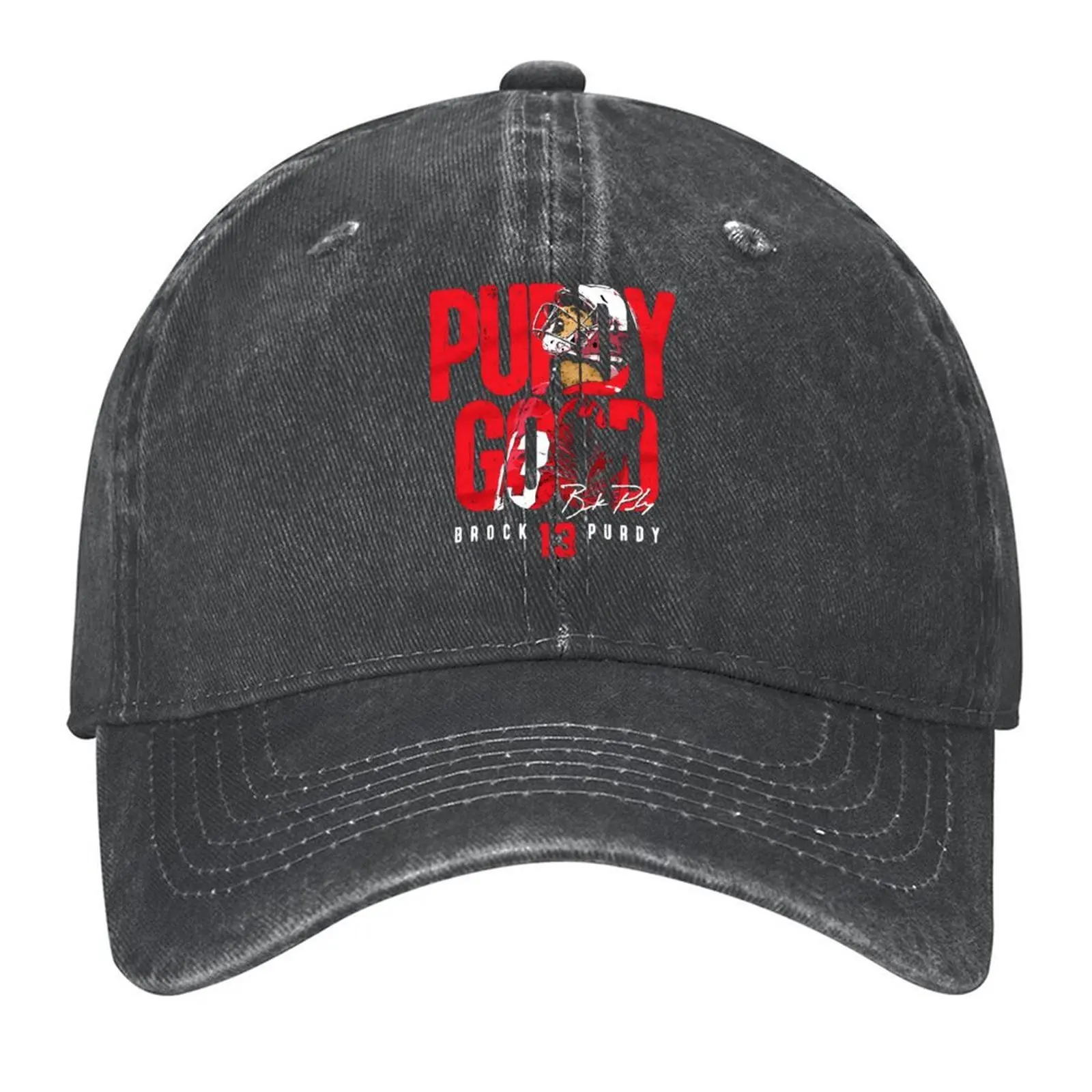 

Brock Purdy Baseball Cap tactical cap summer hat Custom Cap Hat Beach Women's Beach Visor Men's